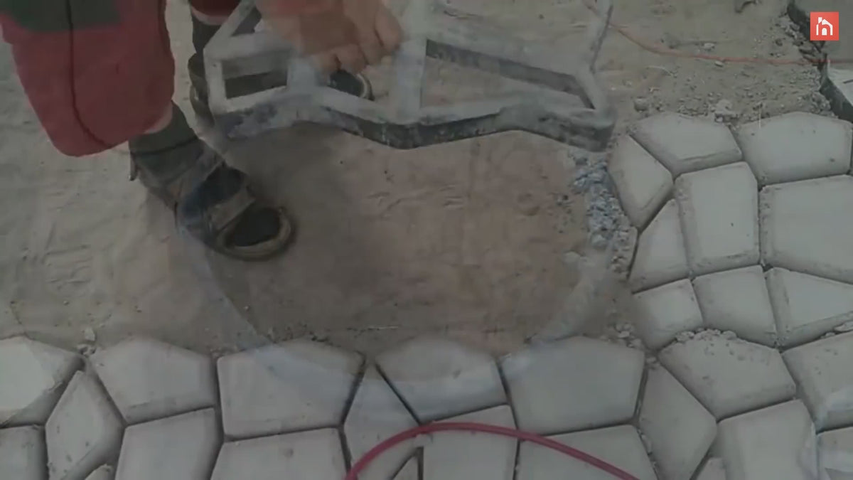 Moule Hexagonal DIY pour Allée de Jardin | Béton & Pavés