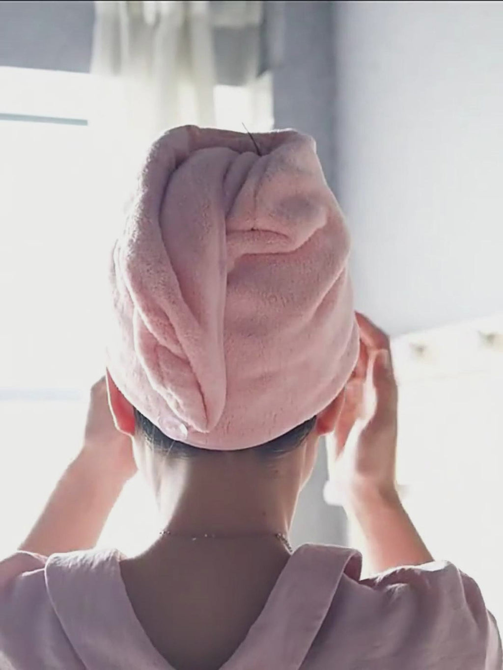 Bonnet Séchoir à Cheveux – Serviette Microfibre Absorbante