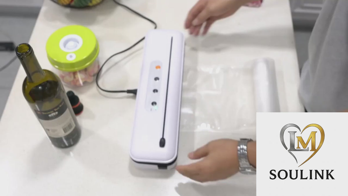 Machine sous vide alimentaire compacte avec fonction soudure